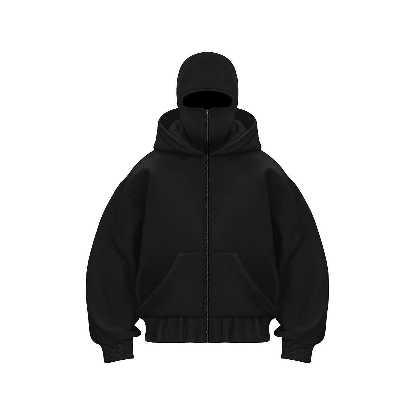 Expedient Balaclava Zip Hoodie – Winter Streetwear Edition