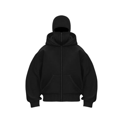 Expedient Balaclava Zip Hoodie – Winter Streetwear Edition