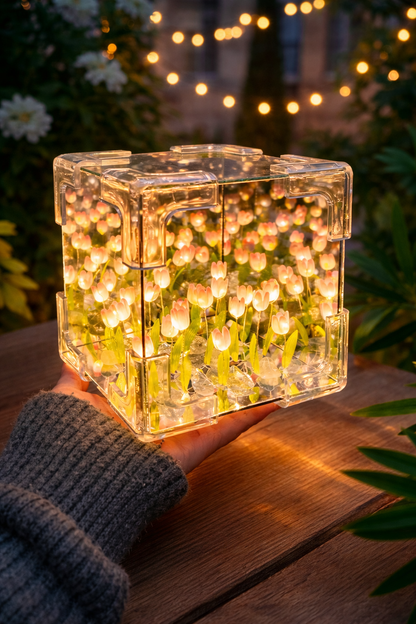 Forever Tulip lamp 🌷 A Gentle Glow of Love "limited time deal" (valentine day offer💖)